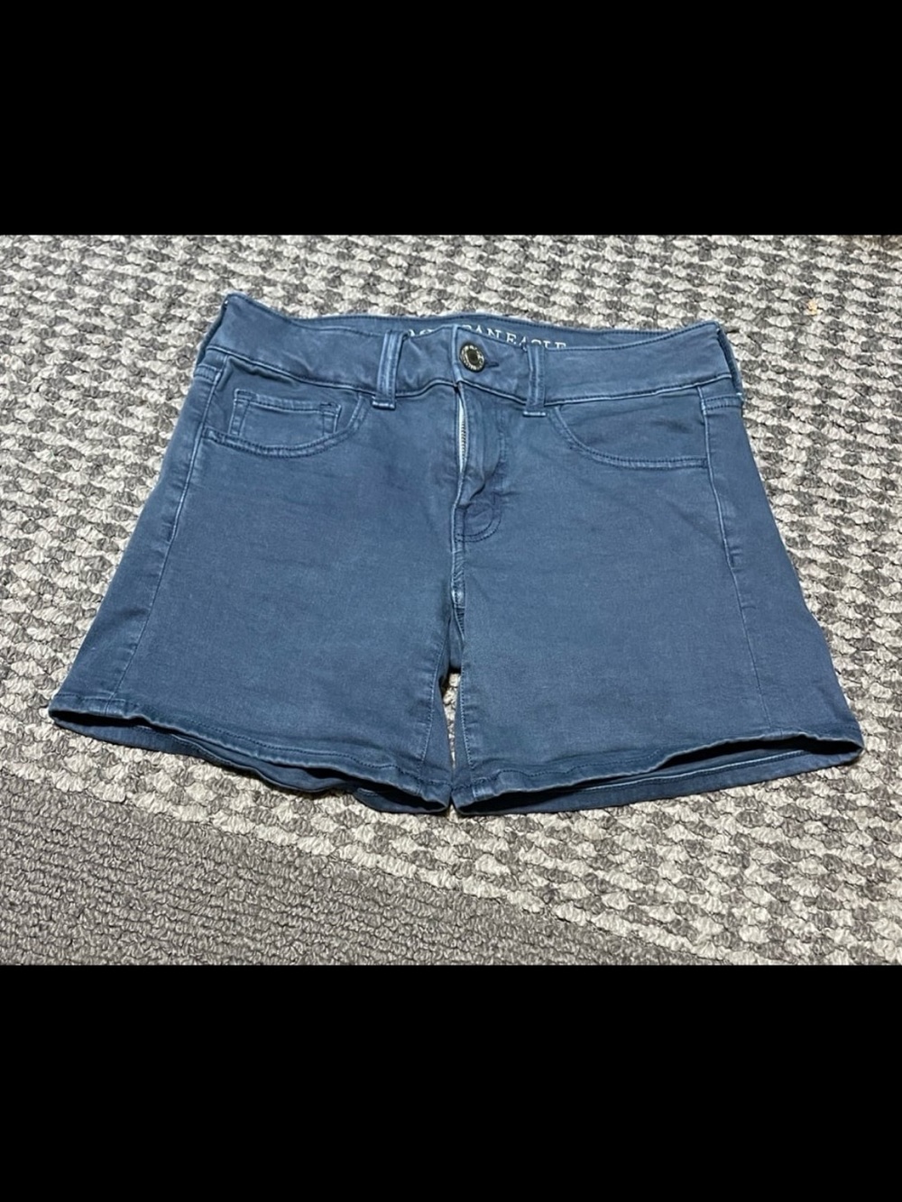 American Eagle Indigo Denim-Look  Shorts size 4